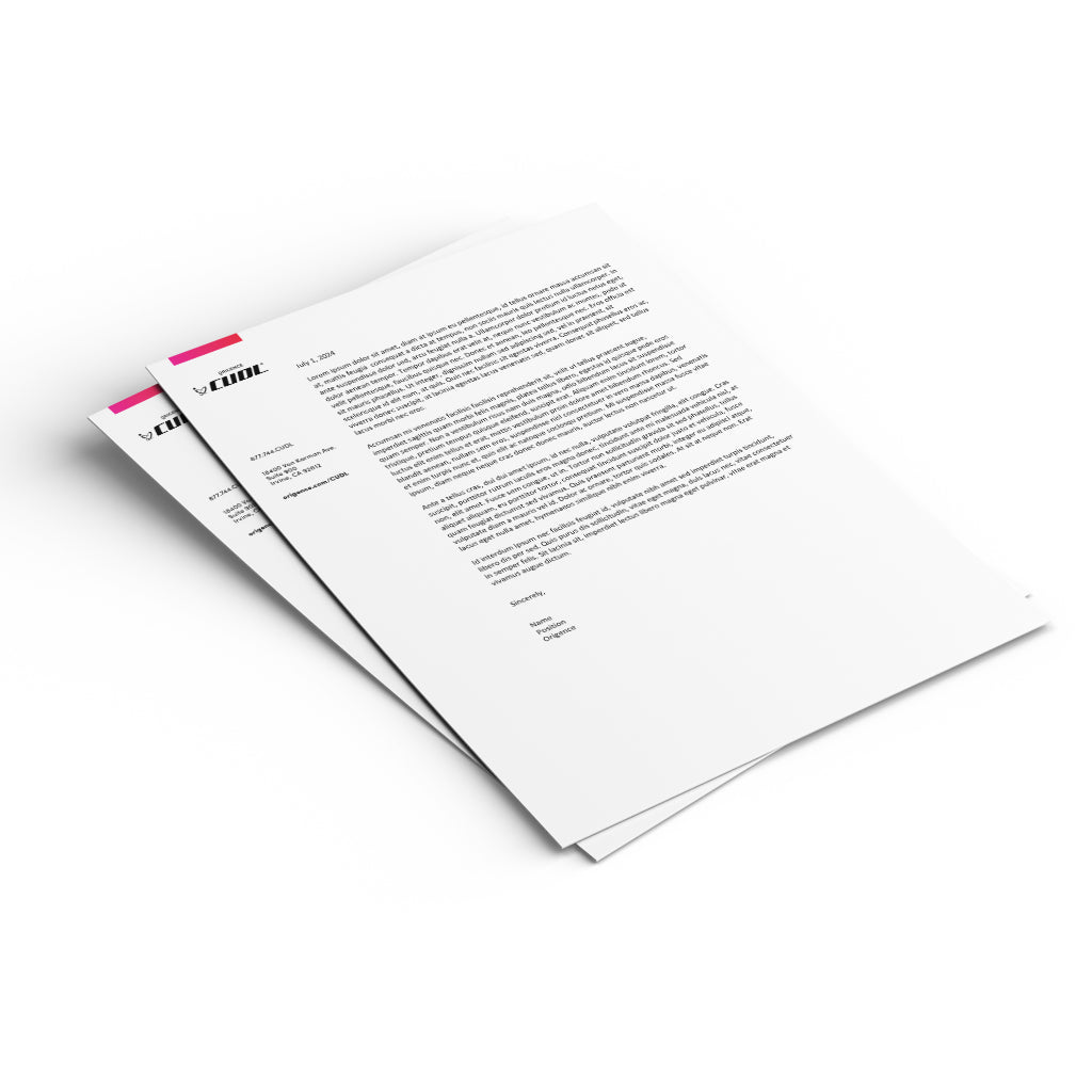 CUDL Letterhead